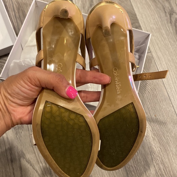 Luigina Calvin Klein sandals heels shoes - Picture 10 of 11